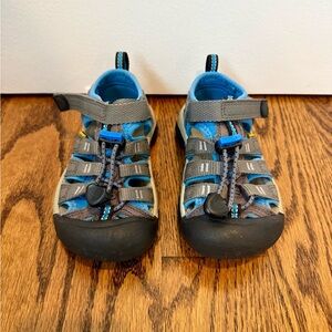 Keen Kids Blue and Gray Sandals